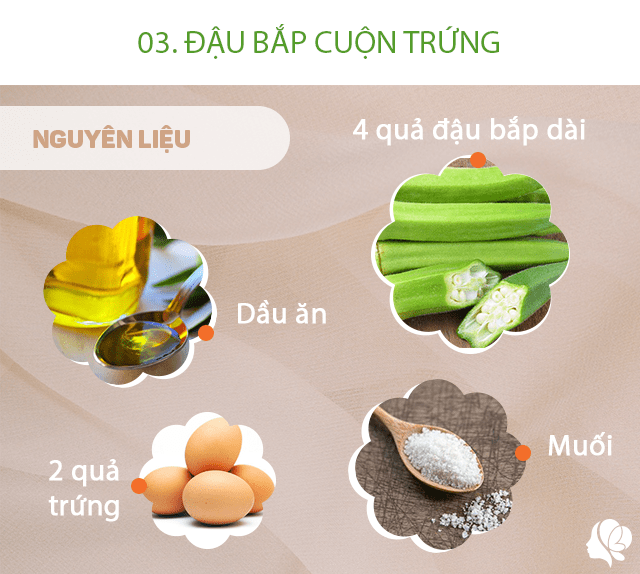 Hôm nay nấu gì: Thực đơn 4 món cực dễ nấu, có món phụ lạ miệng mà bổ dưỡng