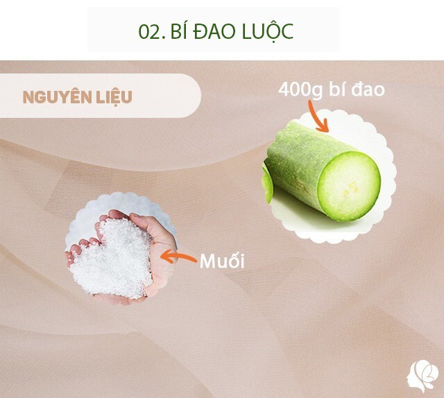 Hôm nay nấu gì: Thực đơn 4 món dân dã, dễ làm lại ngon miệng