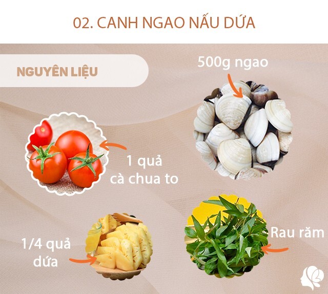 Hôm nay nấu gì: Thực đơn 4 món thơm ngon, dễ nấu cho ngày mưa bão