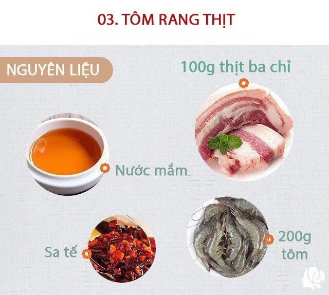 Hôm nay nấu gì: Trời càng nóng càng phải ăn ngon và đây là bữa cơm quá hợp chiều nay!