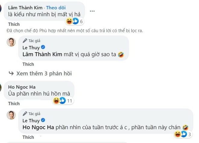 Lê Thúy hào hứng nấu bún nhưng thành phẩm 