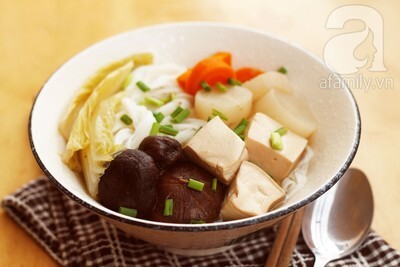 Phở chay thanh nhẹ cho ngày đầu tháng