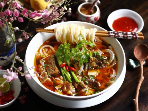 pho bo sot vang ha noi Phở bò sốt vang Hà Nội