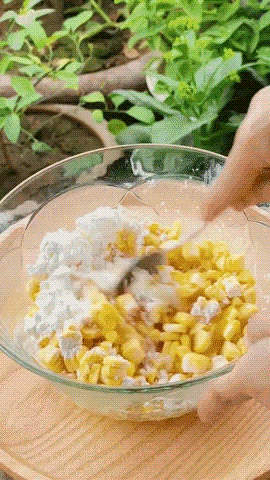 Bánh ngô nướng - Món ăn sáng thơm ngon, dễ làm