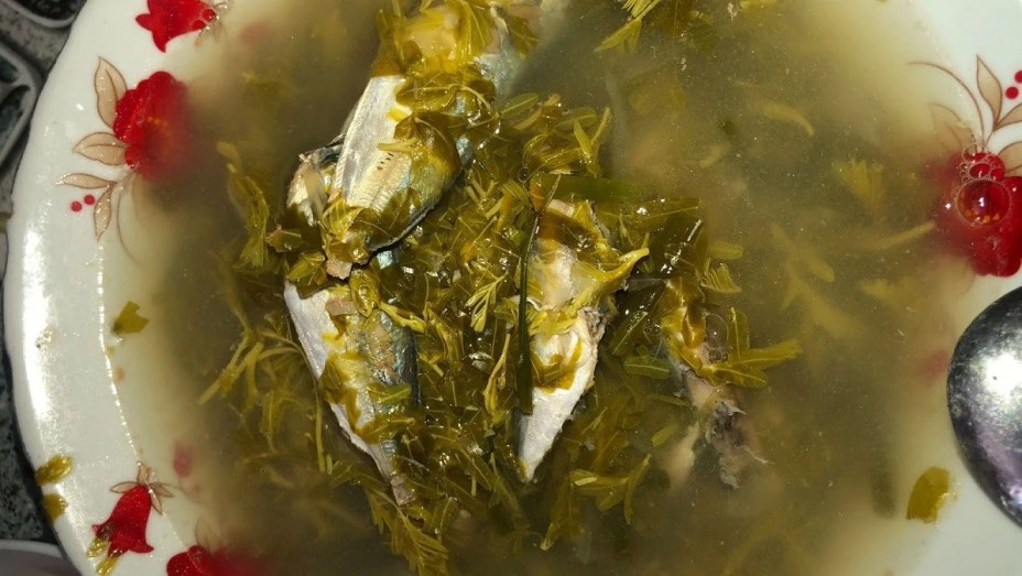 Nhớ thương canh cá nục lá me non