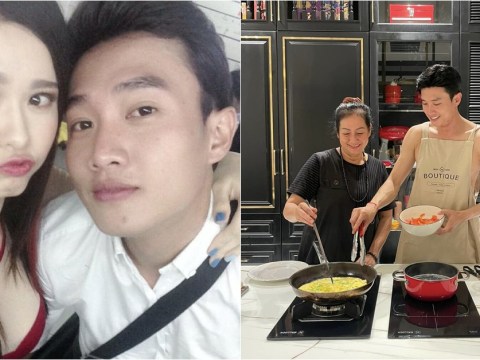 truong quynh anh tag thang me ruot quoc truong noi them mot mon tung tha thinh khi d Trương Quỳnh Anh "tag" thẳng mẹ ruột Quốc Trường nói thèm một món, từng thả thính khi đàn anh khoe nấu ăn ngon