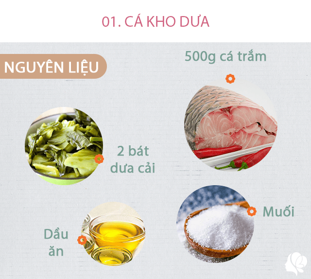 Hôm nay nấu gì: Cơm chiều 4 món siêu chất lượng, nhìn là muốn ăn ngay