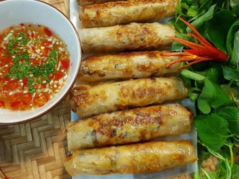 cuoi tuan lam nem ran thom ngon dai ca nha Cuối tuần làm nem rán thơm ngon đãi cả nhà