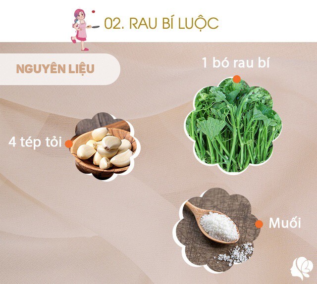 Hôm nay nấu gì: Thực đơn cơm tối toàn món dễ nấu mà ngon