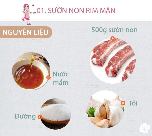 Hôm nay nấu gì: Bữa cơm ngày hè gồm 3 món dễ ăn lại siêu ngon