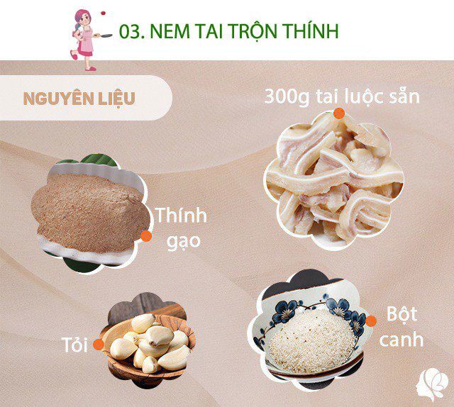 Hôm nay nấu gì: Bữa cơm ngày hè gồm 3 món dễ ăn lại siêu ngon