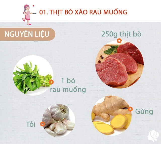 Hôm nay nấu gì: Cơm tối chỉ 3 món nhưng ngon, nhớ nấu cơm nhiều kẻo bị thiếu