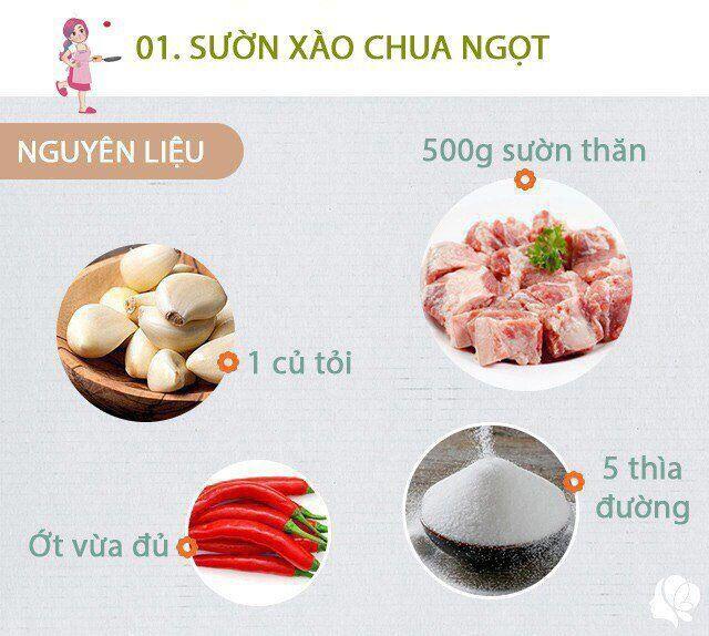 Hôm nay nấu gì: Bữa tối có 4 món ngon, cả nhà ăn không dừng đũa