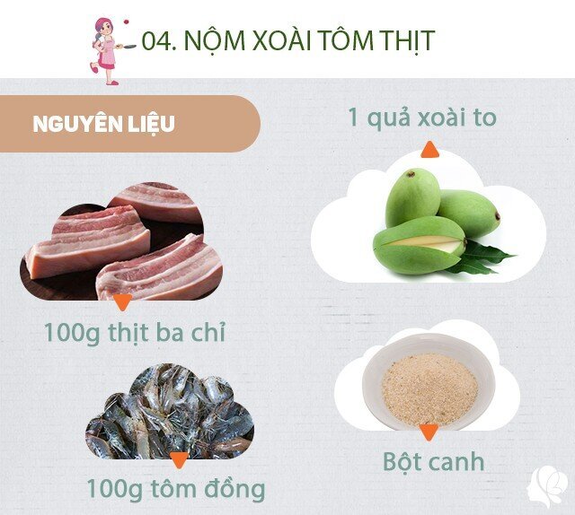 Hôm nay nấu gì: Bữa tối có 4 món ngon, cả nhà ăn không dừng đũa