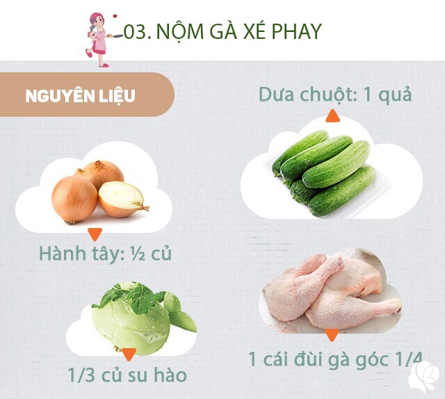 Hôm nay nấu gì: Bữa tối 3 món cực chất lượng, nhìn mà thèm!