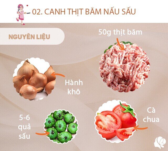 Hôm nay nấu gì: Bữa tối đậm chất quê, đơn giản mà ngon miệng