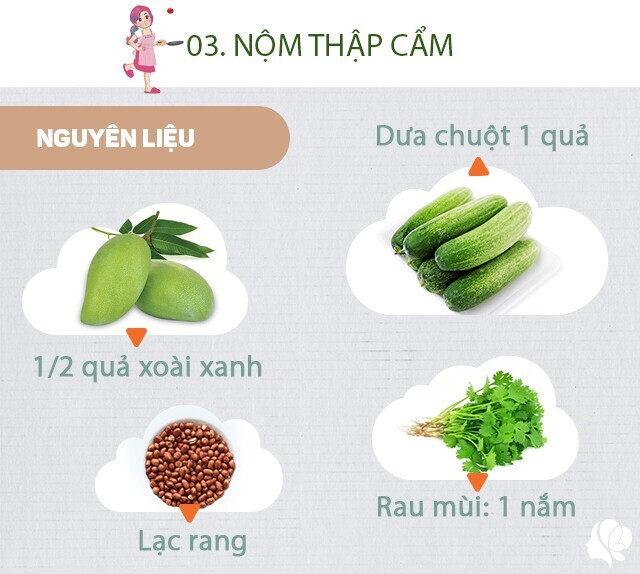 Hôm nay nấu gì: Bữa tối toàn món truyền thống mà cực ngon