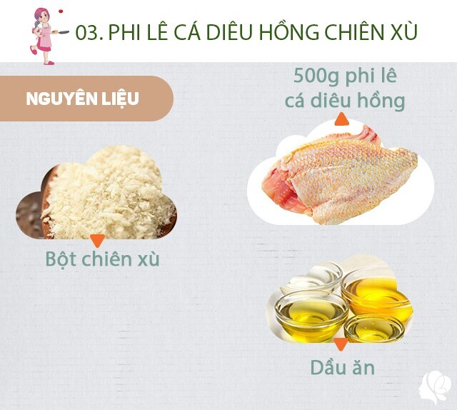 Hôm nay nấu gì: Cơm tối nóng hổi cực ngon