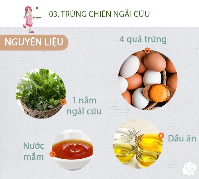 Hôm nay nấu gì: Gợi ý mâm cơm 4 món vừa ngon lại dễ làm cho bữa tối