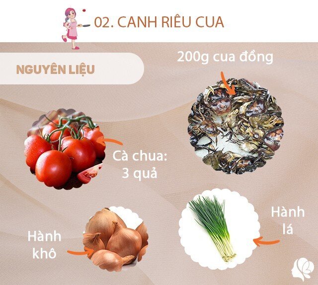 Hôm nay nấu gì: Cơm chiều 4 món vừa đậm đà lại ngon miệng, dễ ăn