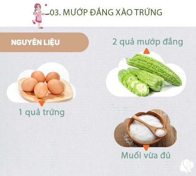 Hôm nay nấu gì: Cơm chiều 4 món vừa đậm đà lại ngon miệng, dễ ăn