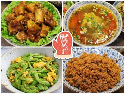 hom nay nau gi com chieu 4 mon vua dam da lai ngon mieng de an Hôm nay nấu gì: Cơm chiều 4 món vừa đậm đà lại ngon miệng, dễ ăn