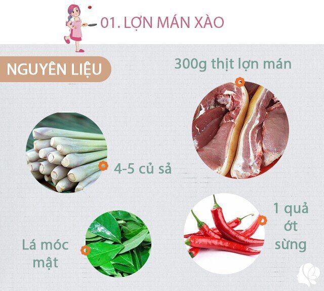 Hôm nay nấu gì: Cơm tối 4 món giản dị mà hấp dẫn