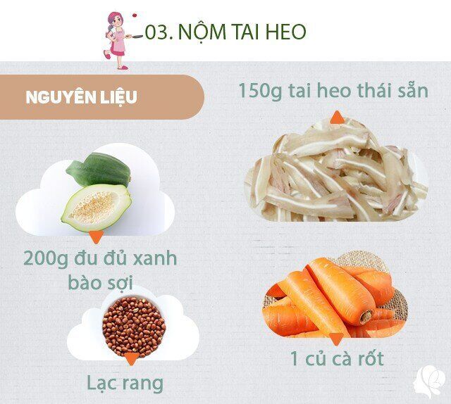 Hôm nay nấu gì: Cơm tối 4 món giản dị mà hấp dẫn