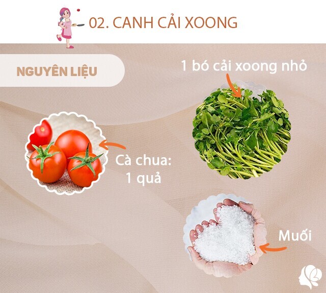 Hôm nay nấu gì: Cơm tối không cầu kỳ nhưng ngon miệng, bắt mắt